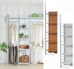 e'walls 連結用つっぱり間仕切り シェルフ 43cm幅 e'walls 連結用つっぱり間仕切り シェルフ 43cm幅