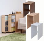 2連収納BOX 1cmピッチ隙間棚ロータイプ 奥行60cm専用 2連収納BOX 1cmピッチ隙間棚ロータイプ 奥行60cm専用